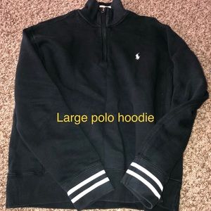 Large Polo Hoodie